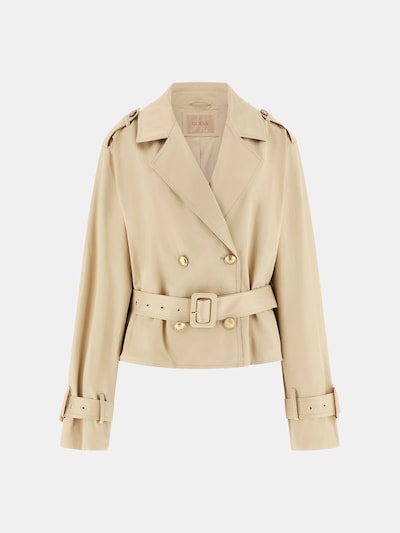 GUESS Manteau mi-saison en beige, Vue avec produit