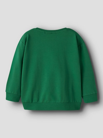 NAME IT - Sweatshirt 'NMMJUST BLUEY' em verde