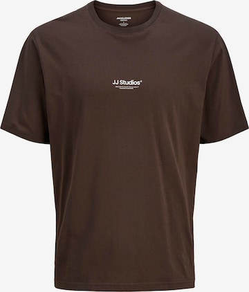 JACK & JONES T-Shirt 'JJESOHO' in Braun: Vorderseite