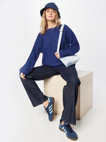 PULZ Jeans Sweater 'IRIS' in Blue