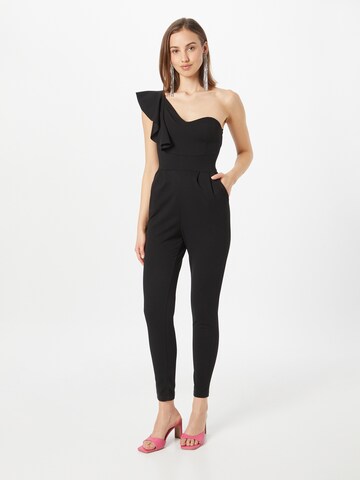 WAL G. Jumpsuit in Zwart: voorkant