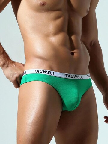 TAUWELL Slip 'Ripped' in Grün