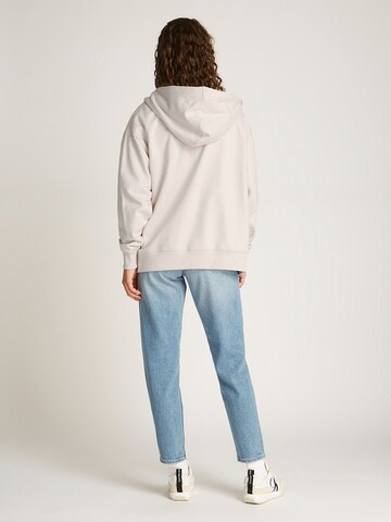 Giacca di felpa di Calvin Klein Jeans in beige