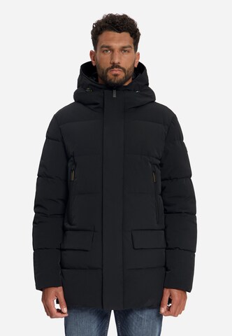 Veste d’hiver No Excess en noir : devant
