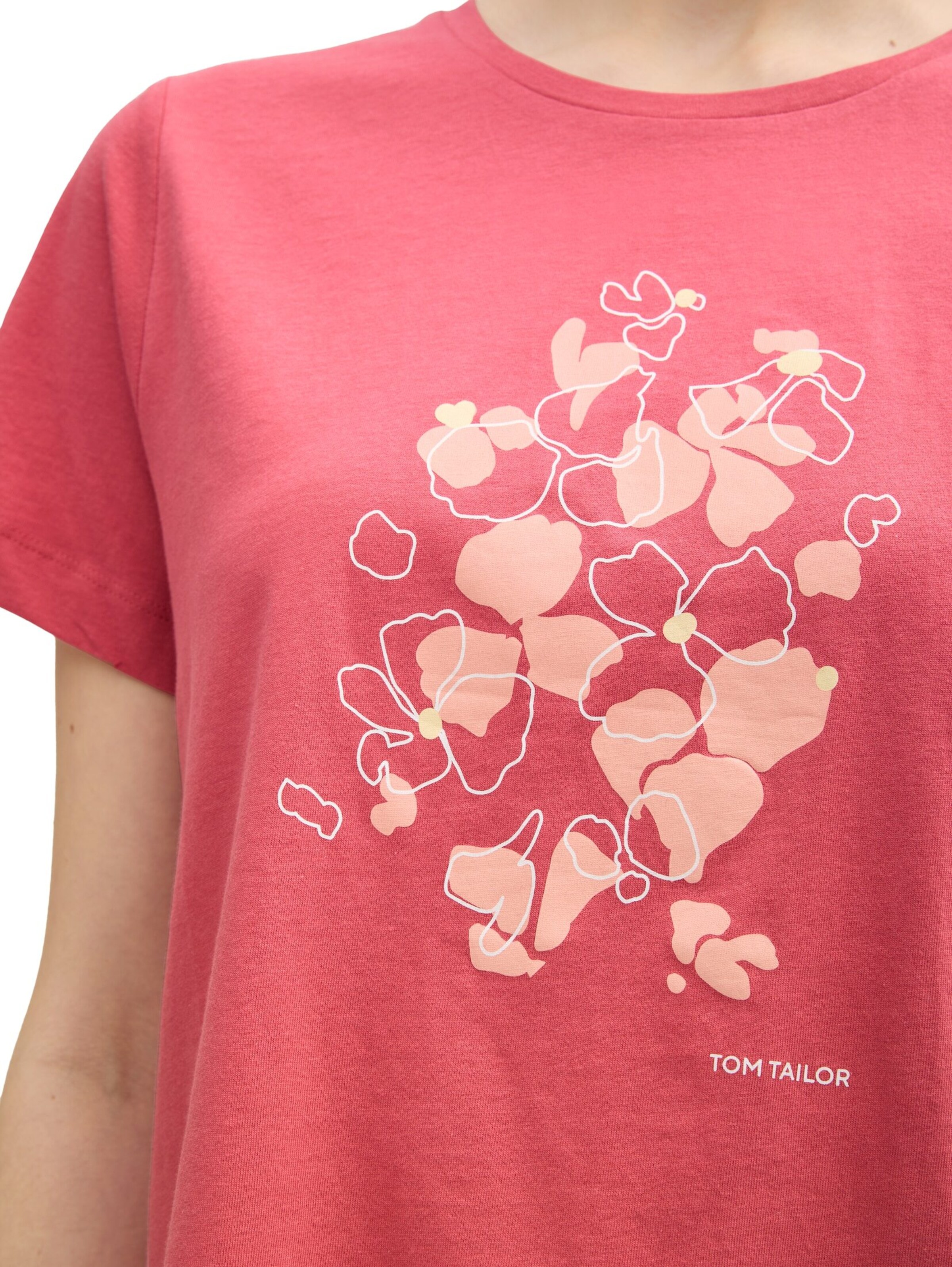 TOM TAILOR Shirt in Red