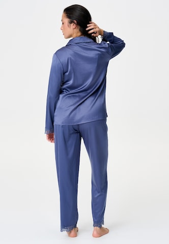 LingaDore Pyjama in Blau