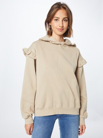 Notes du Nord Sweatshirt 'Denise' in Bruin: voorkant