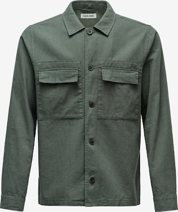 Salsa Jeans Hemd in Grün: Vorderseite