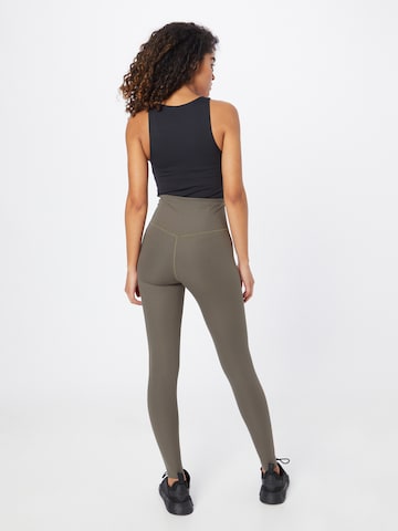 Girlfriend Collective Skinny Workout Pants in Green