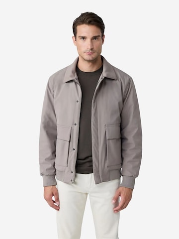 Danger Übergangsjacke 'Jacken'‌‌‌‌‌ in Grau: Vorderseite