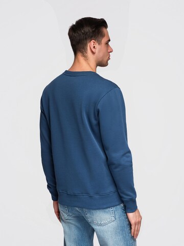 Sweat-shirt 'OM-SSBN-0271' Ombre en bleu