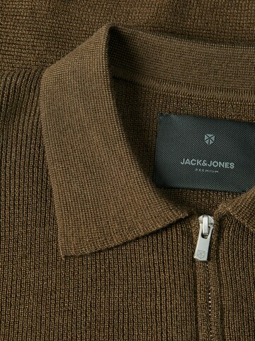 JACK & JONES Πουλόβερ 'JPRBLABUSHWICK AXEL' σε καφέ