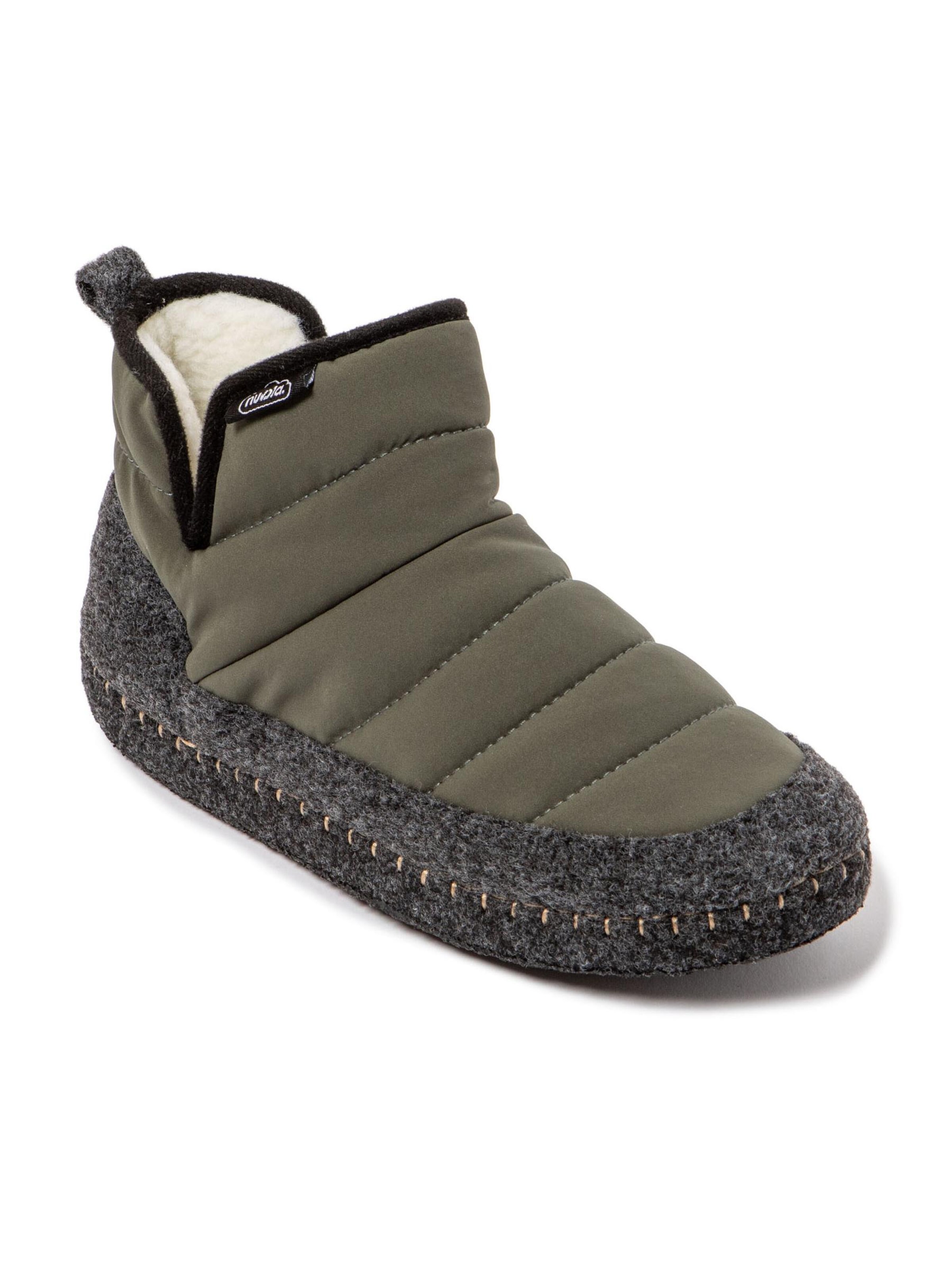 Nuvola. - Zapatillas de casa 'Boot New Wool' en verde