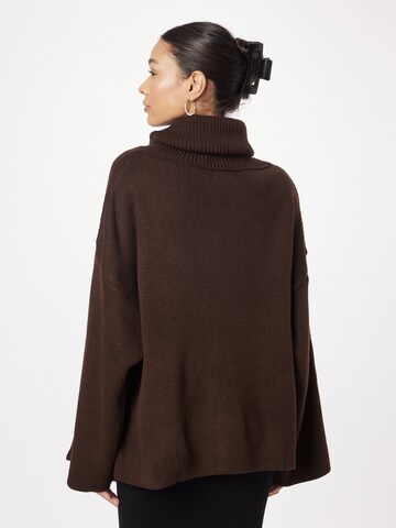 Misspap Oversized sweater in Brown