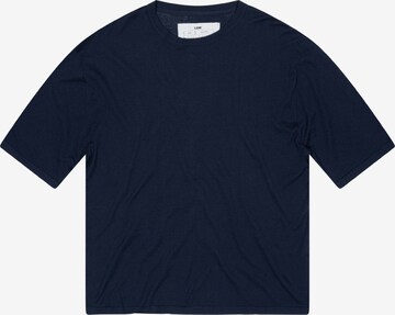 T-Shirt 'Plume' LDB en bleu : devant