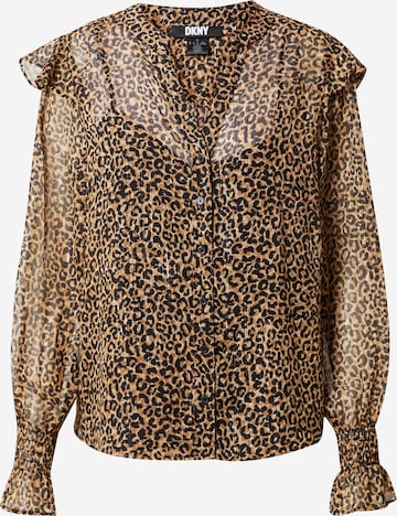 DKNY Blouse in Brown: front