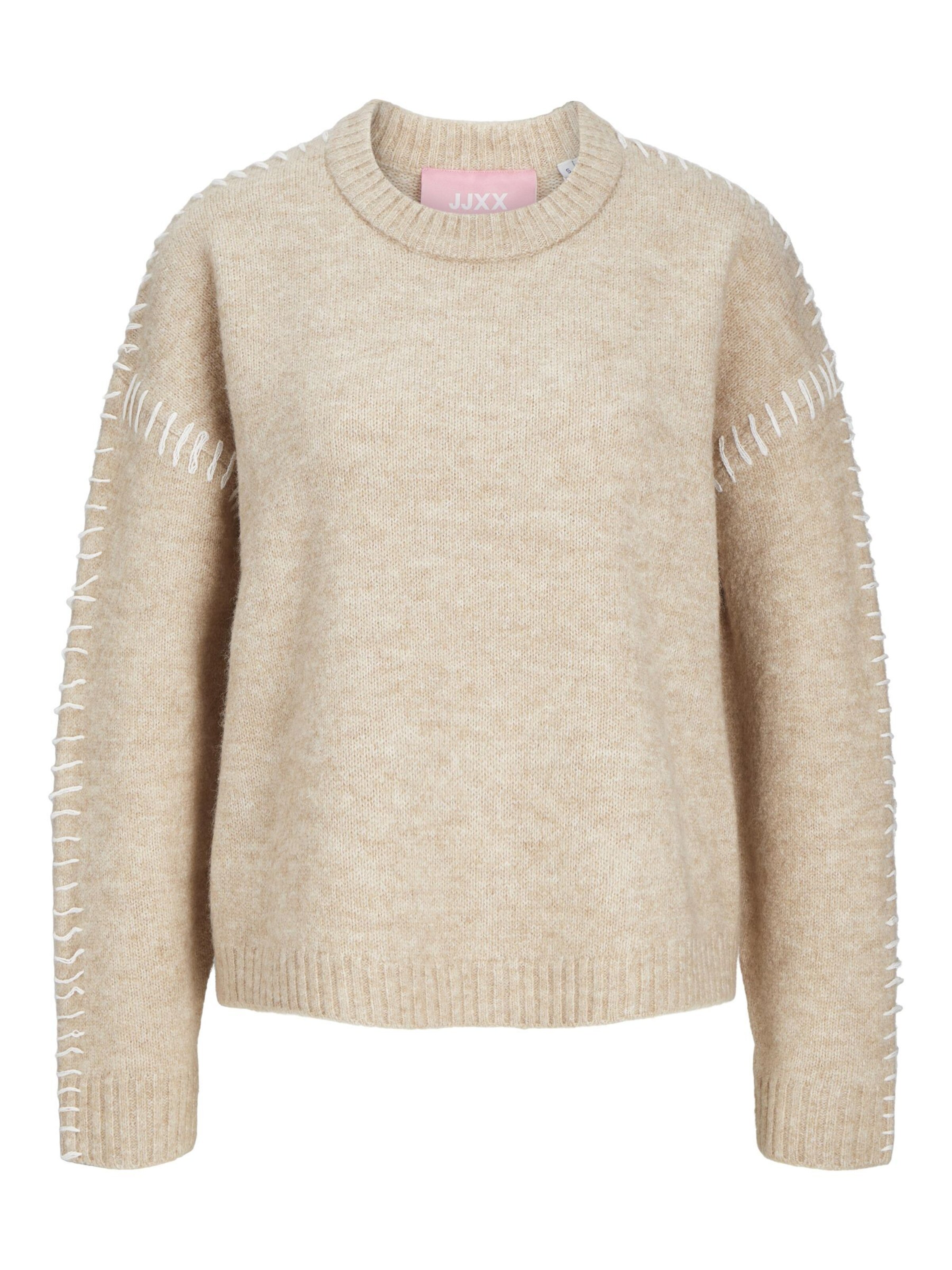 JJXX Pullover 'ITZEL' in Beige: Vorderseite