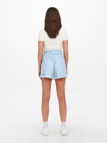 ONLY Regular Shorts 'Bea' in Blau