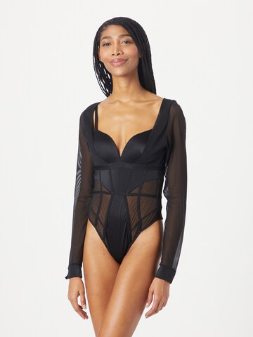 Hunkemöller - Body 'Roxy' en negro: frente