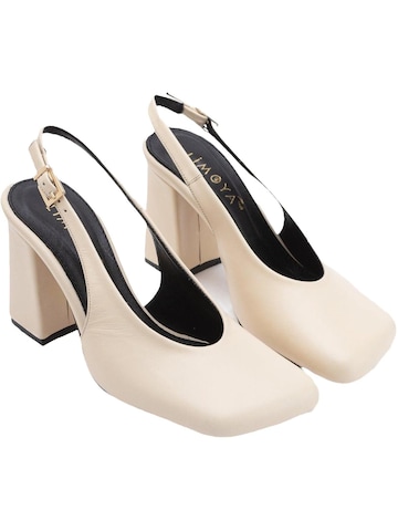 Limoya - Zapatos destalonado 'Lianna' en beige