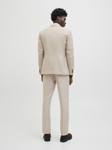 Coupe slim Costume 'JPRCosta' Jack & Jones Premium en beige