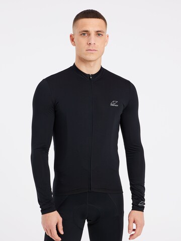 PROTEST Performance shirt 'PRTBRASVEL' in Black: front