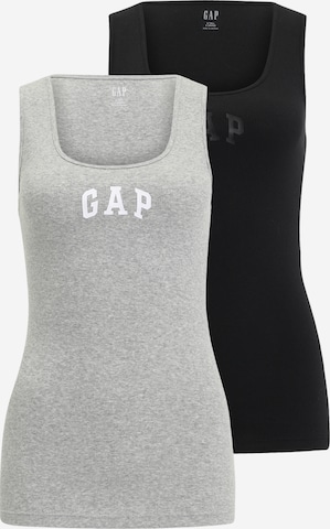 Gap Tall Топ в сиво: отпред