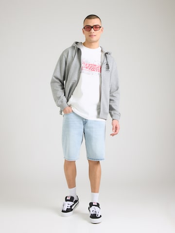 Hanorac 'CATASTROPHY' de la Volcom pe gri