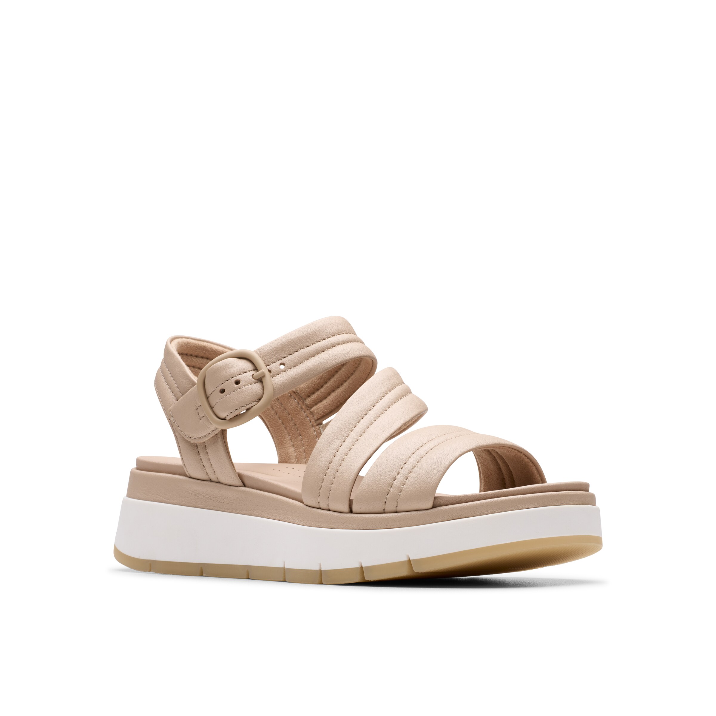 CLARKS Strap Sandals in Beige