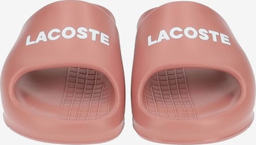 Scarpe da spiaggia / da bagno di LACOSTE in rosa