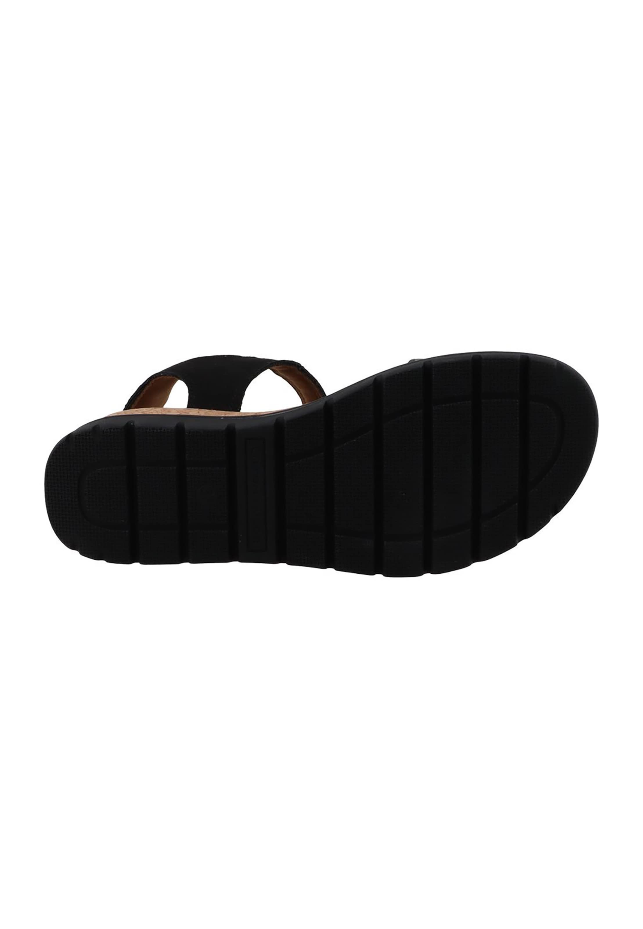 TOM TAILOR Sandale in Schwarz