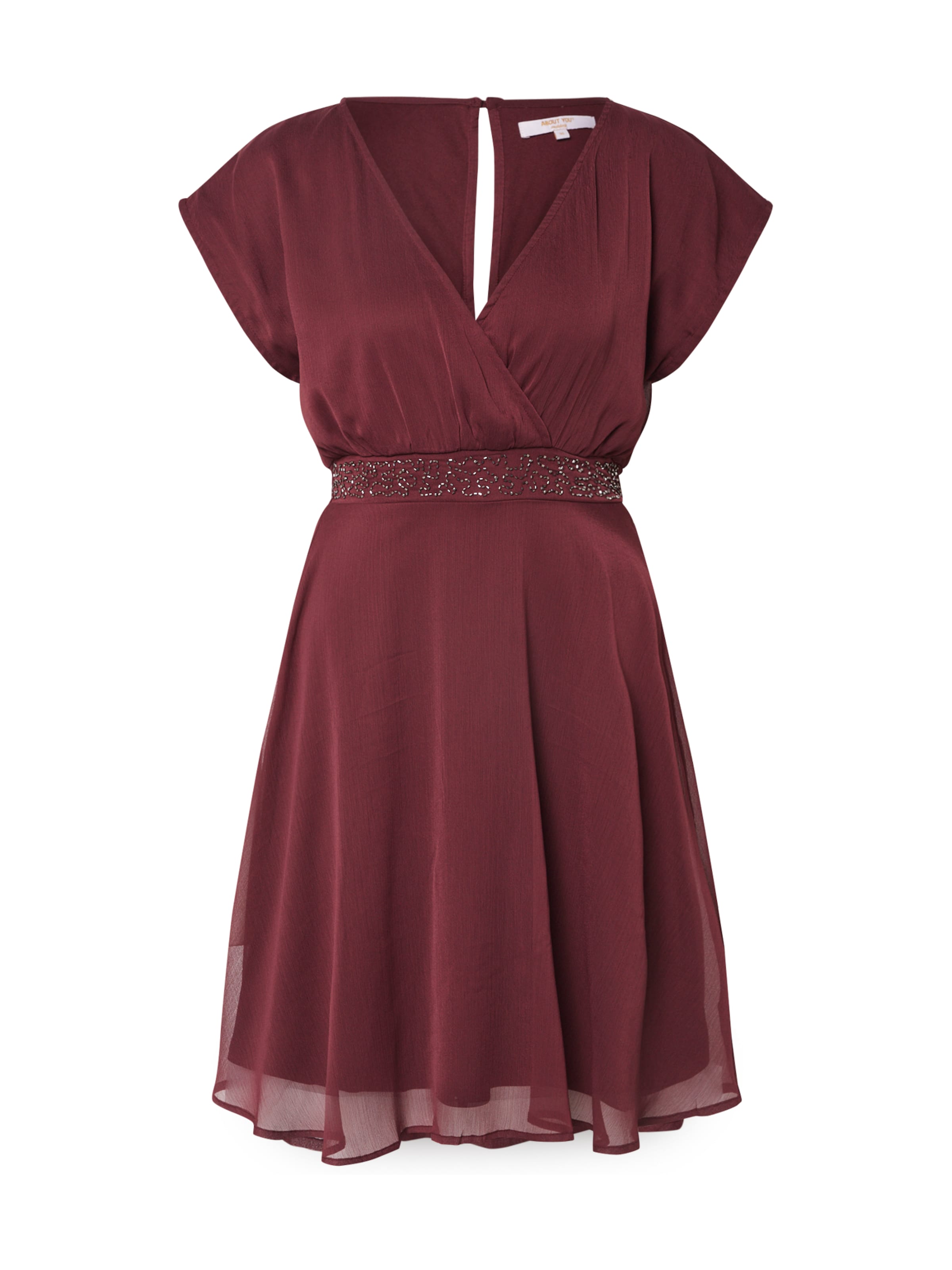 Abito 'Ashley' di ABOUT YOU in rosso: frontale