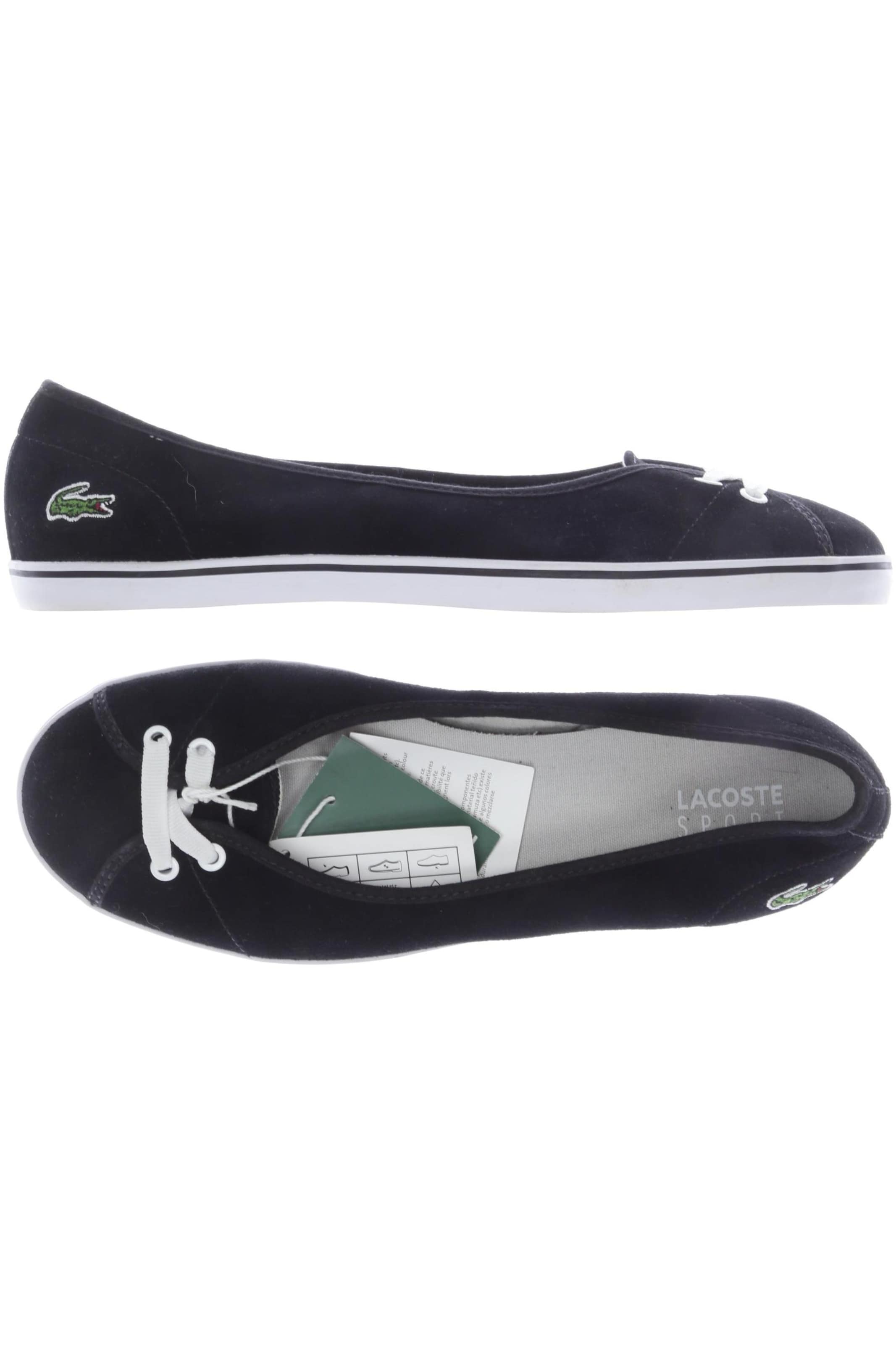 Lacoste Sport Ballerina 40,5 in Schwarz: Vorderseite