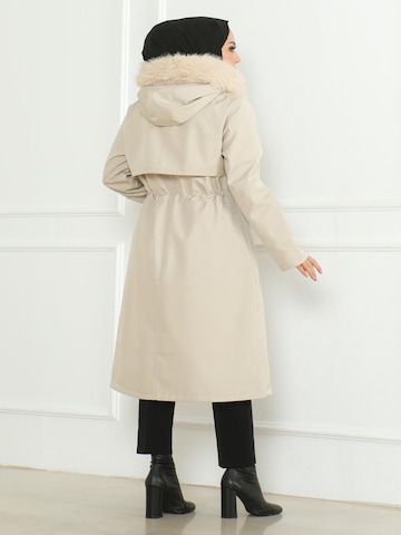 Veste d’hiver MODAMIHRAM en beige