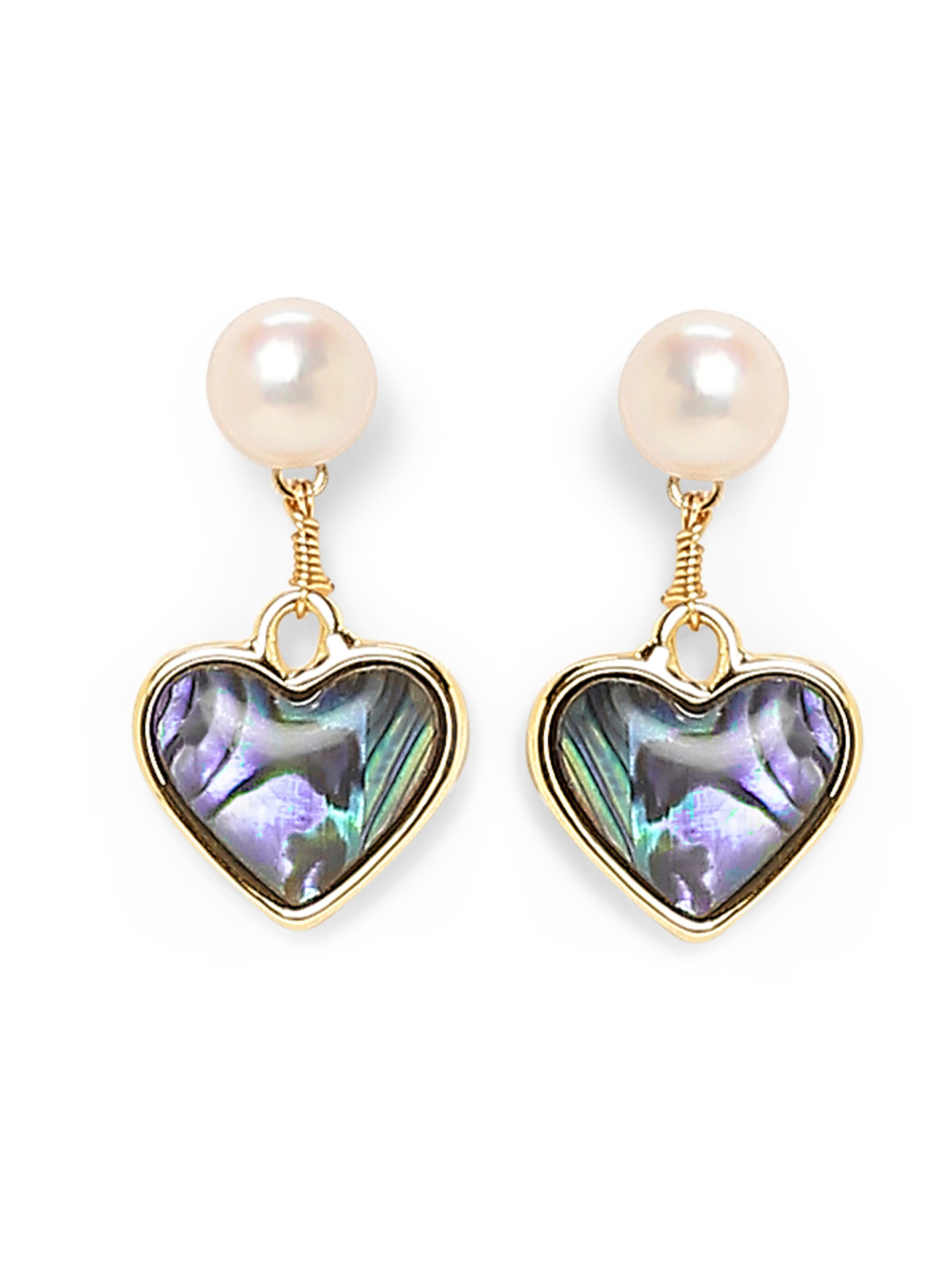 MISH Ohrringe 'Samira' in Gold: Vorderseite