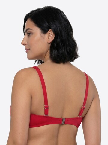 Vivisence T-shirt Bikini Top '3202' in Red