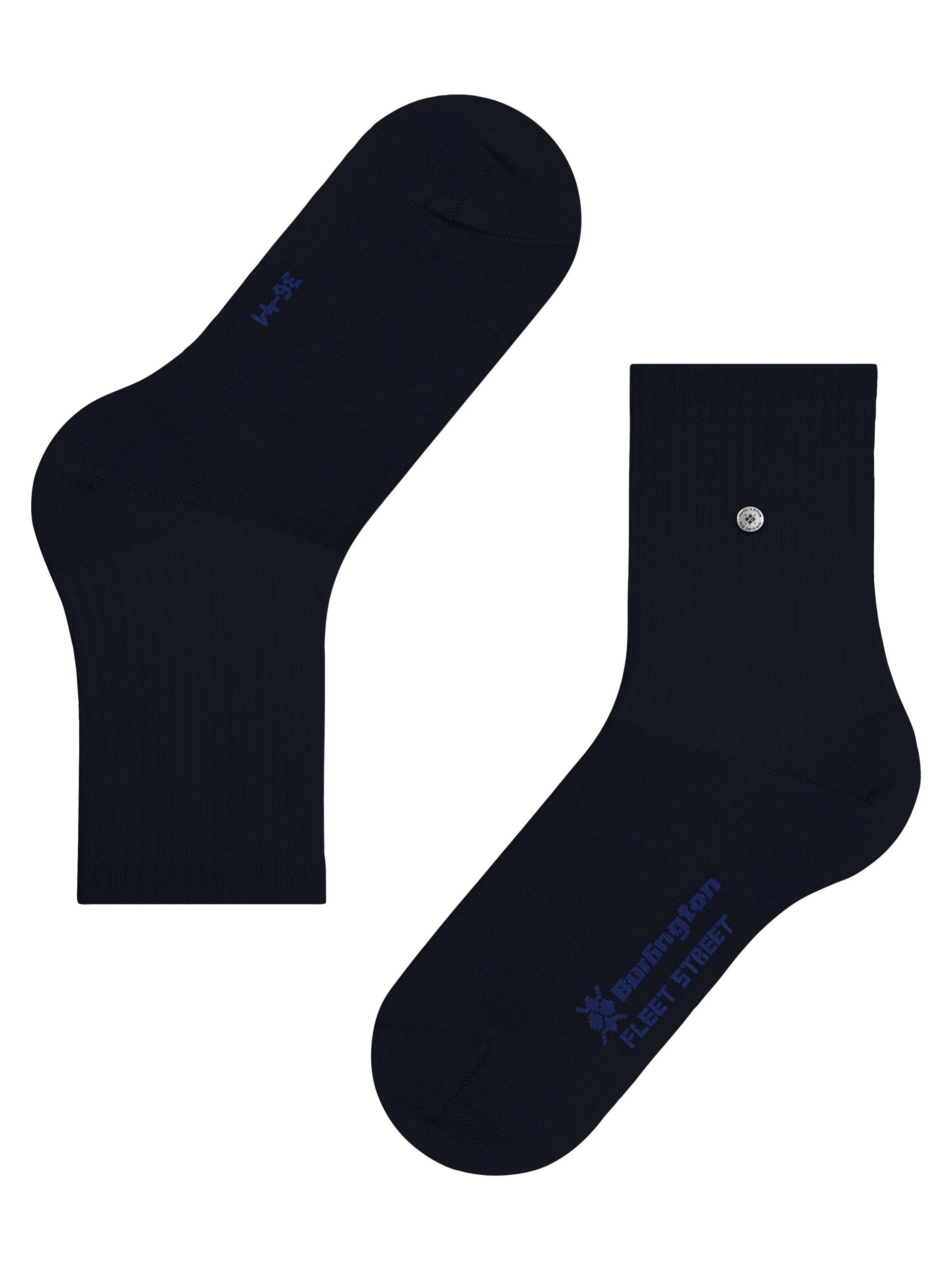BURLINGTON Socks 'Fleet Street' in Blue