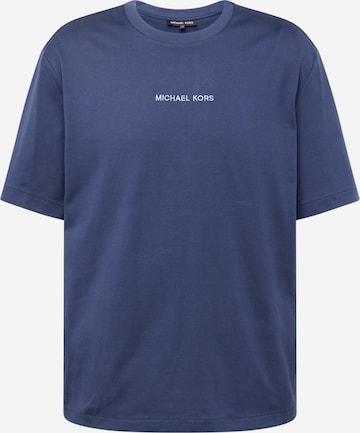 Michael Kors - Camisa 'VICTORY' em azul: frente