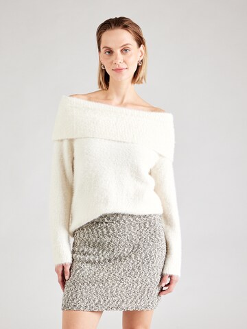 Noisy may Pullover 'NMHEIDI' in Beige: Vorderseite