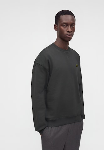 Bluză de molton de la Lyle & Scott pe gri