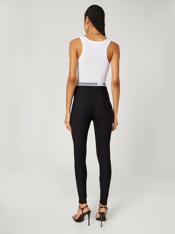 Hoermanseder x About You Skinny Leggings 'Elisa' in Black