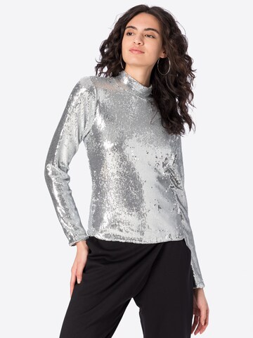 OBJECT - Blusa 'Ginger' en plata: frente