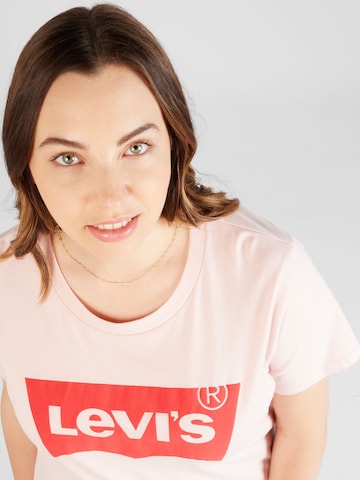 Levi's® Plus T-shirt 'PL Perfect Tee' i rosa