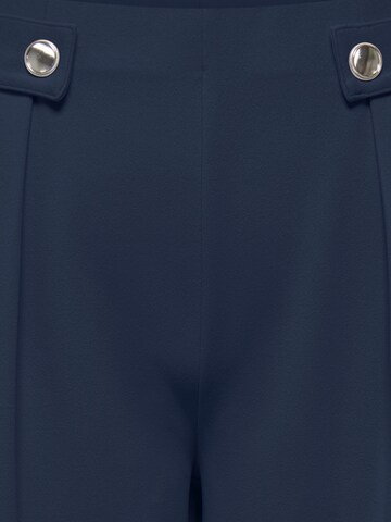 JDY Wide leg Bandplooibroek 'JDYLOUISVILLE' in Blauw