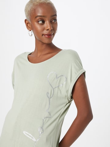 T-shirt 'Maja' ABOUT YOU en vert