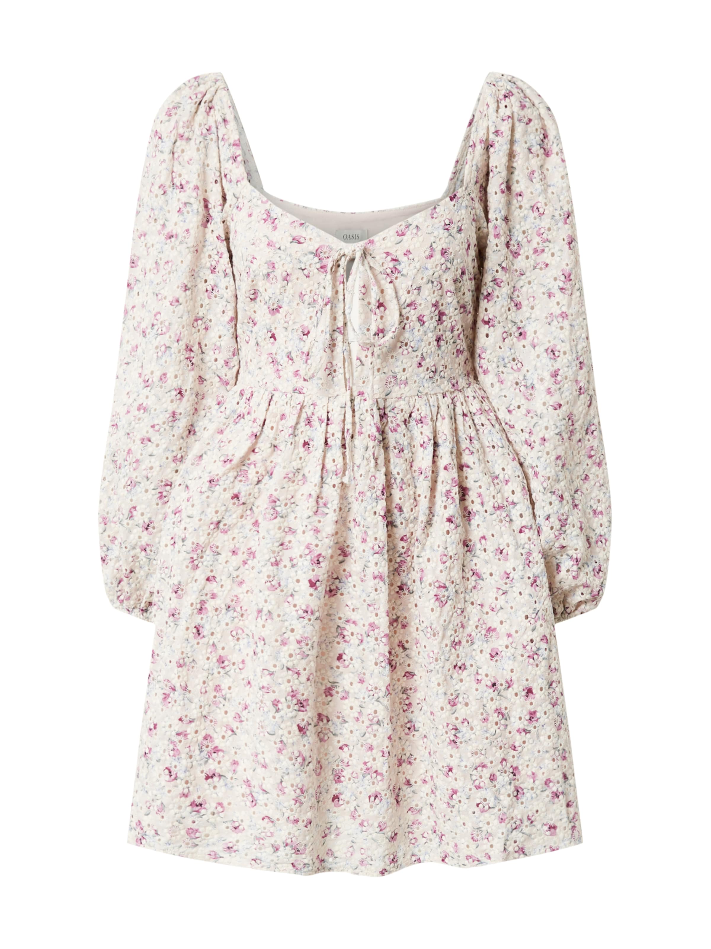 Rochie de la Oasis pe bej: față