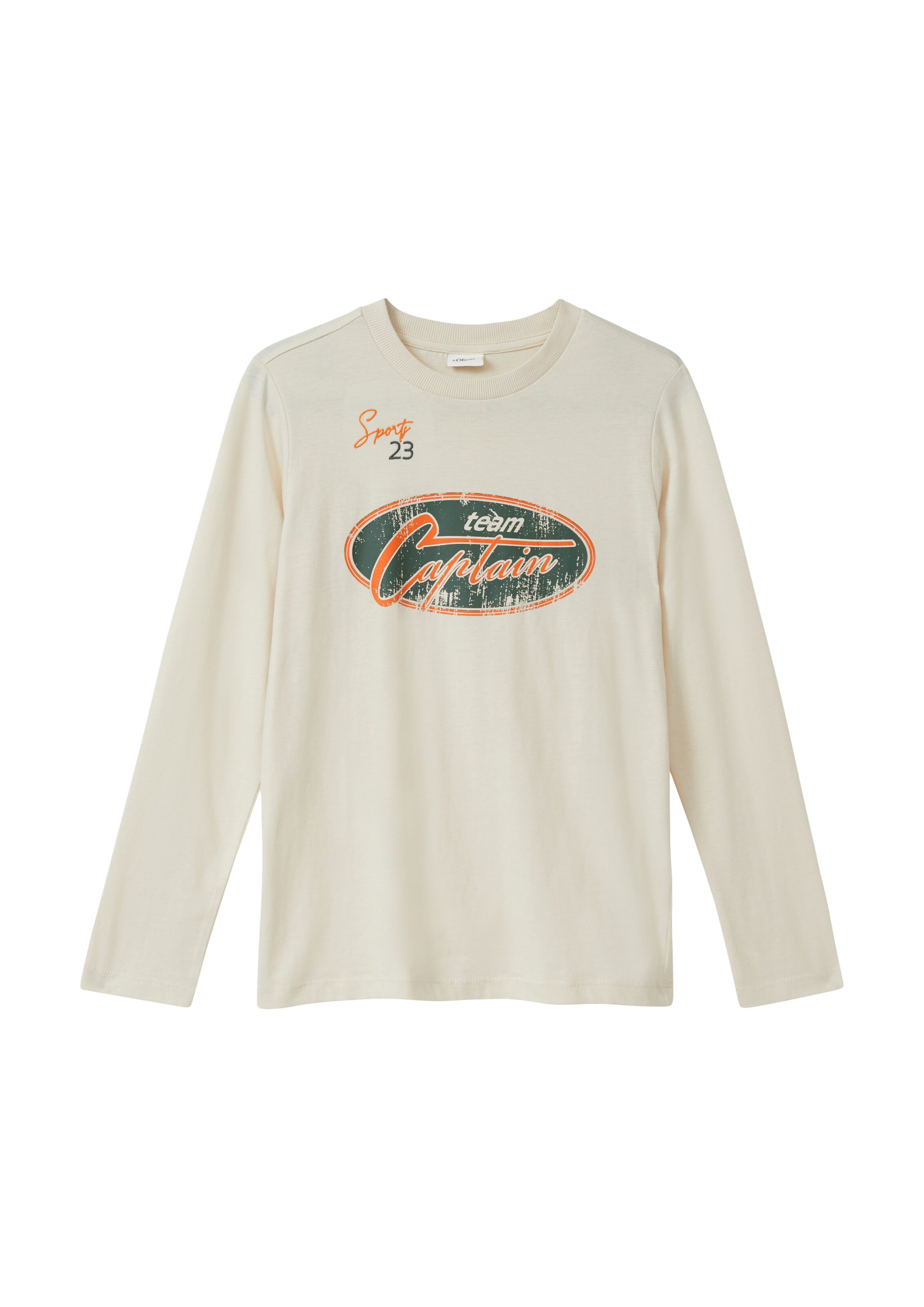 s.Oliver Shirt in Beige: Vorderseite