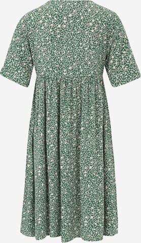 Pieces Maternity Shirt Dress 'NYA' in Green