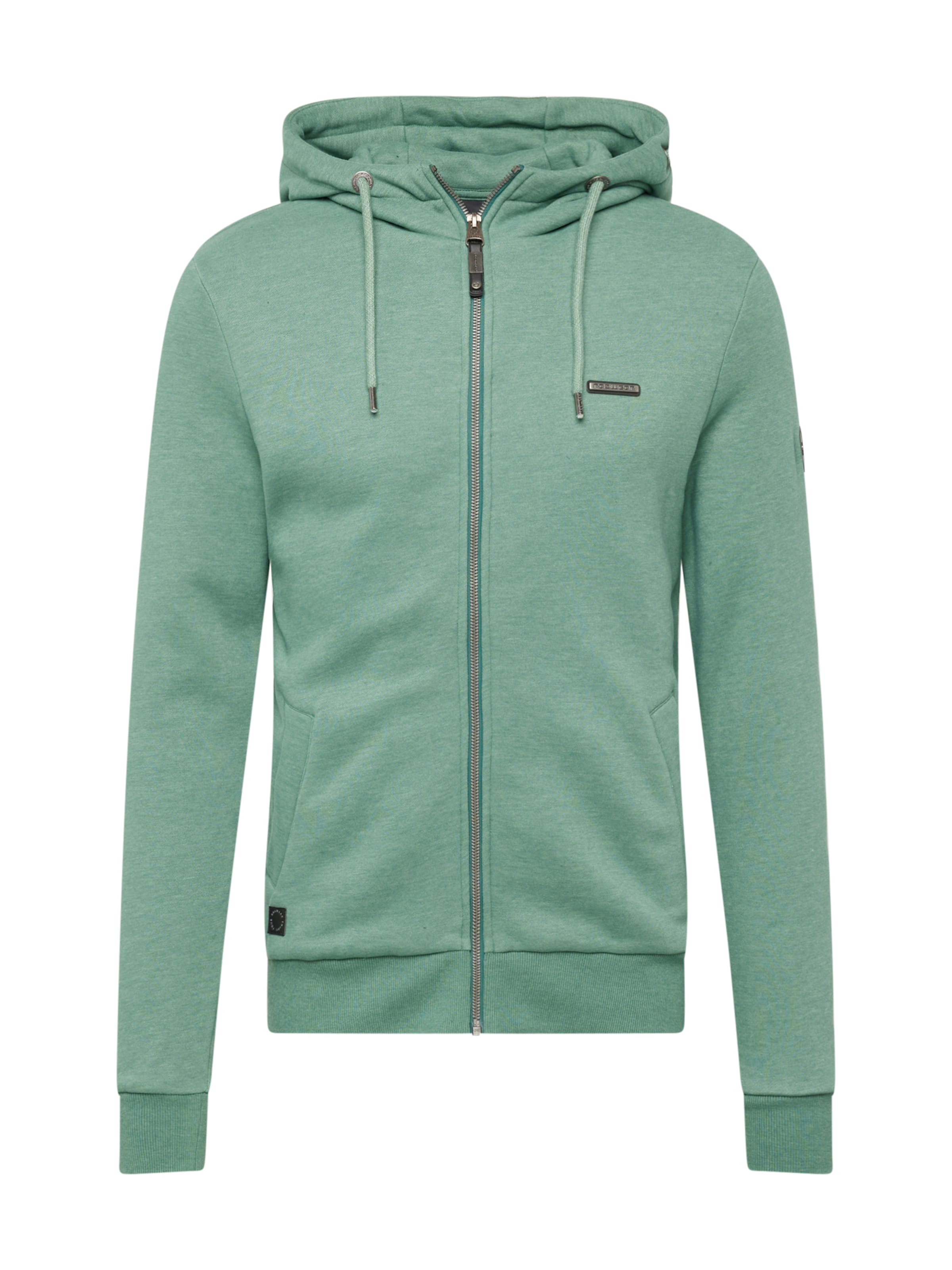 Hanorac 'NATTE' de la Ragwear pe verde: față