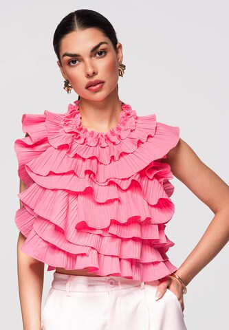 Ombre Top in Roze
